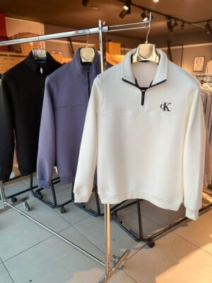 Calvin Klein yarım fermuar